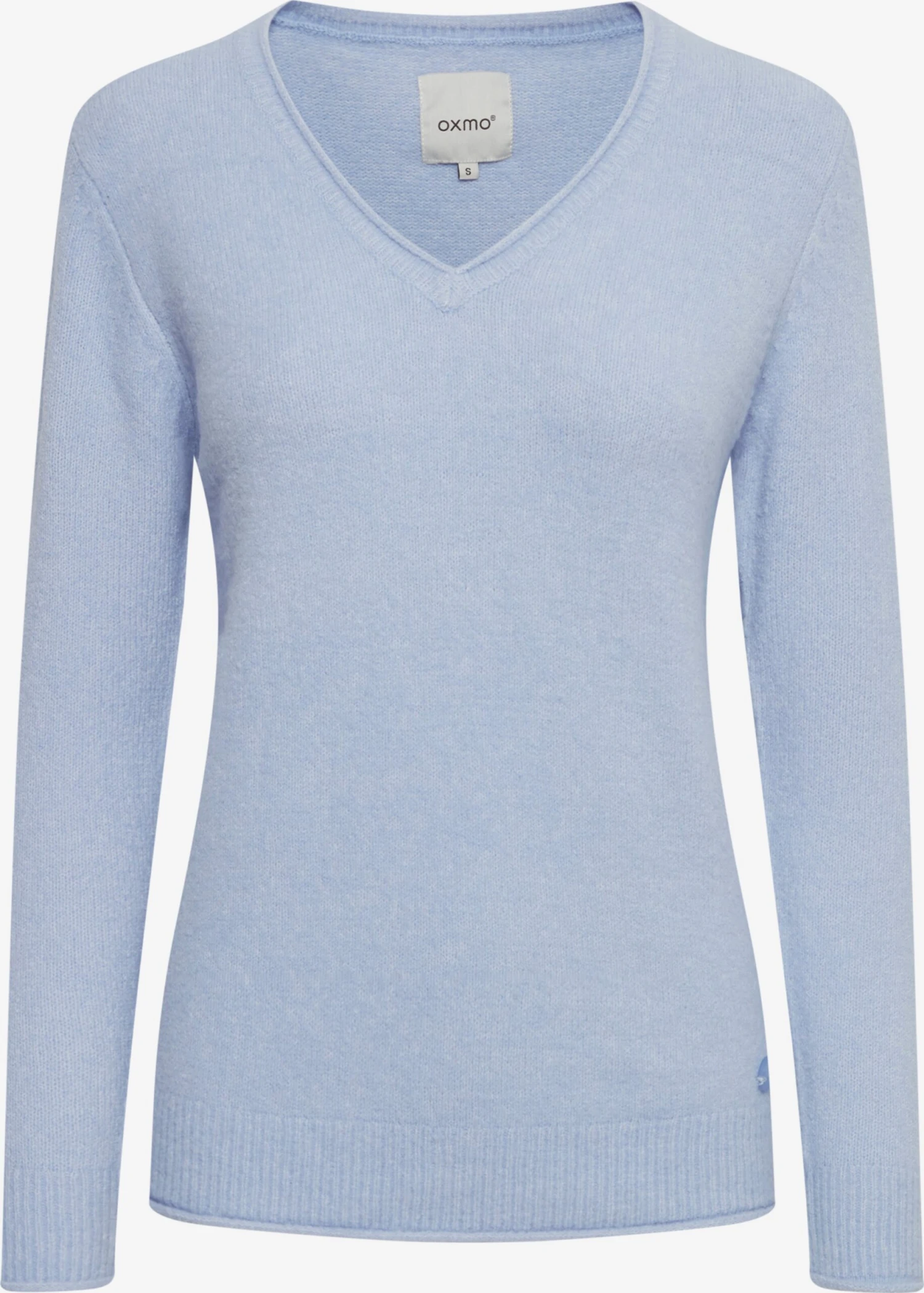 OXMO Feinstrickpullover Pullover Frauen Hellblau 1 OXMO Feinstrickpullover Pullover Frauen Hellblau