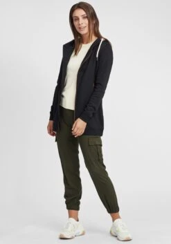 OXMO Sweatjacken Sweatjacke Vicky Frauen Schwarz -OXMO Verkaufs-Shop 00e9901769ec651d3a63394f95ffb657