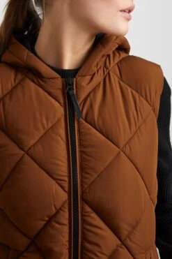 OXMO Westen Weste Stana Frauen Braun -OXMO Verkaufs-Shop 01c0db84e1a4ba361440c1649c1f9b44