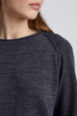 OXMO Feinstrickpullover Strickpullover Daniela Frauen Blau -OXMO Verkaufs-Shop 02d06671c0770755609341cac5dfaa99