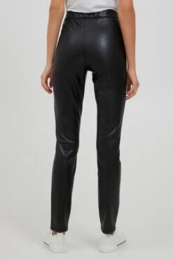 OXMO Leggings Slimfit Lederimitathose PAULINE Frauen Schwarz -OXMO Verkaufs-Shop 030e93b92e68cee1b098c82b5cf85353