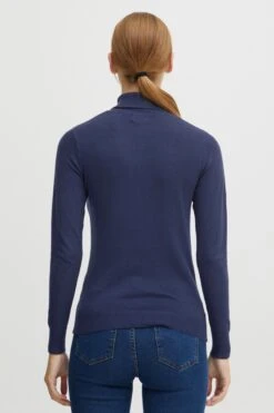 OXMO Rollkragenpullover Pullover Katja Frauen Marine -OXMO Verkaufs-Shop 039465983aa61e0184d21bd53a0dc376