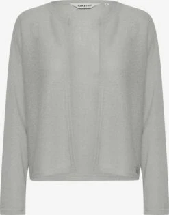 OXMO Strickjacken Cardigan KIKE Frauen Blau