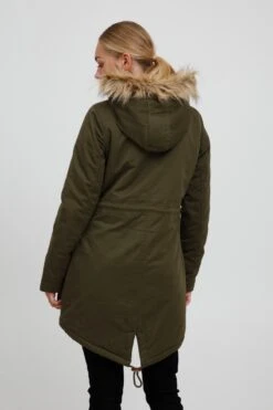 OXMO Jacken Parka ANNA Frauen Dunkelgrün -OXMO Verkaufs-Shop 04a8bc4ca4d62456d92de96d341f0604