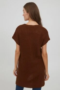 OXMO Feinstrickpullover Pullover Lene Frauen Braun 9 OXMO Feinstrickpullover Pullover Lene Frauen Braun -OXMO Verkaufs-Shop 04fcd9b0ea22233691492356be516d26