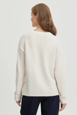 OXMO Feinstrickpullover Pullover Milla Frauen Beige -OXMO Verkaufs-Shop 053d840d97473e0a3bd6533ad04ca6c2