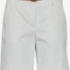 OXMO Hosen Regular Shorts Daney Frauen Weiß