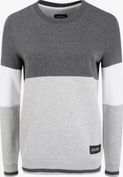 OXMO Sweatshirts Sweatshirt Omaya Frauen Grau