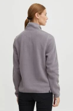 OXMO Outdoorjacken Fleecejacke Frauen Grau -OXMO Verkaufs-Shop 07224ed061b9ee5e77a2644a20919ab8