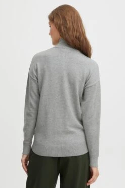 OXMO Rollkragenpullover Rollkragenshirt Rita Frauen Graumeliert -OXMO Verkaufs-Shop 088877961443489e2a94c00a0928e535
