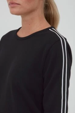 OXMO Sweatshirts Sweatshirt Gabita Frauen Schwarz -OXMO Verkaufs-Shop 09af01aedc3c495bbaab18c90d1727f5