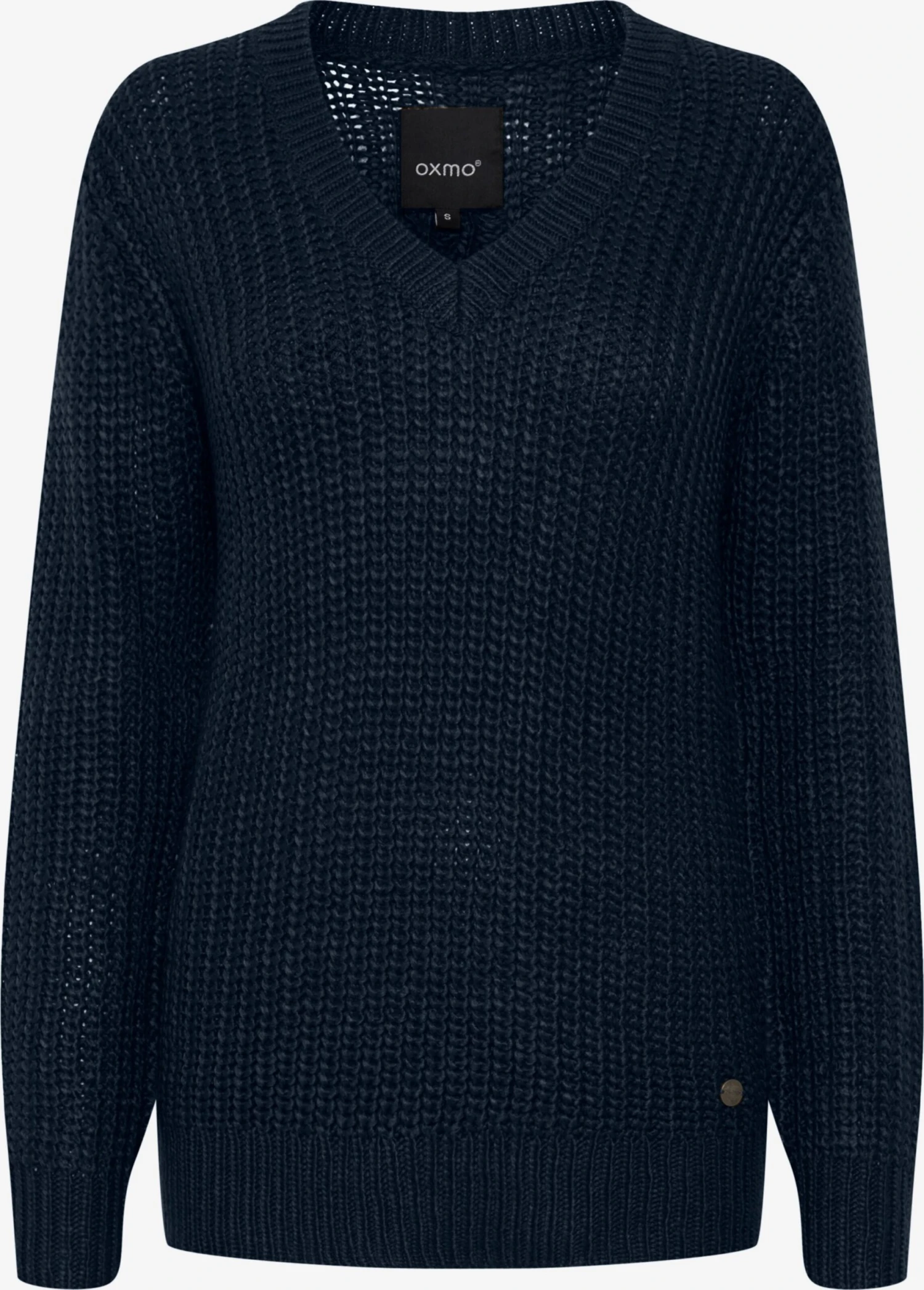 OXMO Basic Pullover Pullover Lavea Frauen Blaumeliert 1 OXMO Basic Pullover Pullover Lavea Frauen Blaumeliert