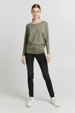 OXMO Pullover Strickpullover Herdis Frauen Dunkelgrün 8 OXMO Pullover Strickpullover Herdis Frauen Dunkelgrün -OXMO Verkaufs-Shop 0eb02d0855b870af23f2f8f3f196b832