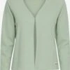 OXMO Sweatjacken Sweatjacke OXJonia Frauen Grün