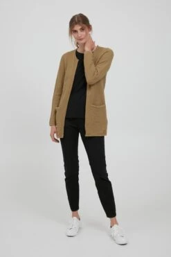 OXMO Strickjacken Strickjacke Hilda Frauen Braun -OXMO Verkaufs-Shop 0fae39746a1ad2a0d694322cadb7414e