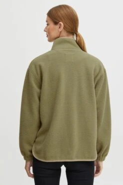 OXMO Übergangsjacken Fleecejacke Oxpiper Frauen Grün -OXMO Verkaufs-Shop 0fc12a4afdf2ffc3263a81816ac919d3