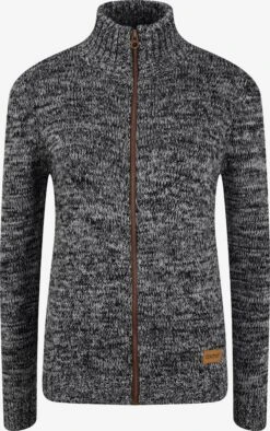OXMO Strickjacken Strickjacke Phenix Frauen Anthrazit