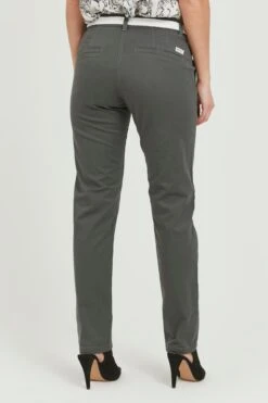 OXMO Chinos Slimfit Hose Chakira Frauen Grau / Basaltgrau -OXMO Verkaufs-Shop 1242d57fb00e9eb2e7ca56360db0ec9b