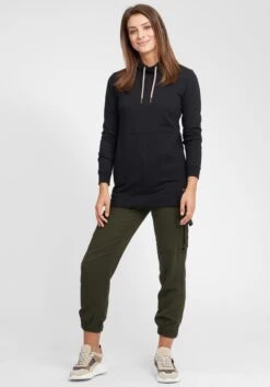 OXMO Longpullover Hoodie Vilma Frauen Schwarz 8 OXMO Longpullover Hoodie Vilma Frauen Schwarz -OXMO Verkaufs-Shop 14706b4525e4dac70792fa840eee343d