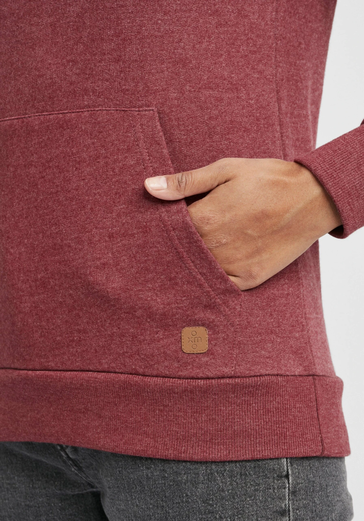 OXMO Hoodies Hoodie Julia Pile Frauen Rot / Bordeaux 6 OXMO Hoodies Hoodie Julia Pile Frauen Rot / Bordeaux – Bild 6