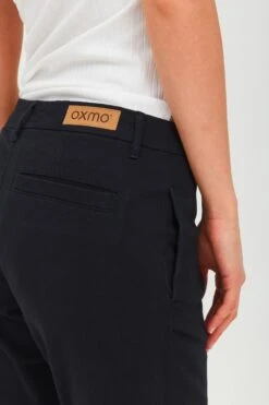 OXMO Chinos Regular Chinohose Pilar Frauen Schwarz -OXMO Verkaufs-Shop 154cc7de16a4a66204dde2de6934e962