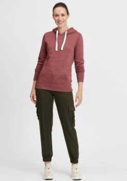 OXMO Kapuzenpullover Hoodie Olive Frauen Rot -OXMO Verkaufs-Shop 1589cc3dafb6b32da7a704902f6f167b