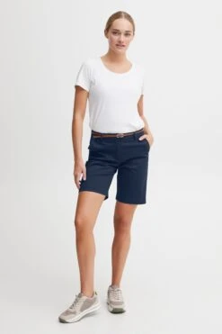 OXMO Hosen Regular Shorts Daney Frauen Blau -OXMO Verkaufs-Shop 160d12697cb3e8a7465f601b2f3a0bea