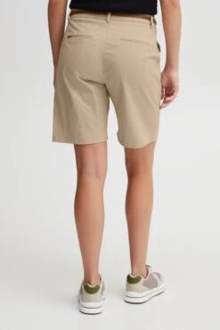 OXMO Hosen Regular Shorts Oxdaney Frauen Beige -OXMO Verkaufs-Shop 164a2ad990ef389c888fdea841943992