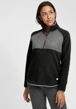 OXMO Übergangsjacken Sweatshirt Malita Frauen Schwarz 7 OXMO Übergangsjacken Sweatshirt Malita Frauen Schwarz -OXMO Verkaufs-Shop 1845019e6502225394d1b26c39f86181
