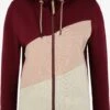OXMO Sweatjacken Sweatjacke Aggi Frauen Rot