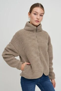 OXMO Übergangsjacken Jacke Tonje Frauen Dunkelbeige -OXMO Verkaufs-Shop 1b4b20a139f10bd22de15ec644e6a3f4