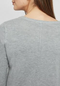 OXMO Basic Pullover Pullover Winova Frauen Grau -OXMO Verkaufs-Shop 1c232f4e1d353fba8c1b7cc88fff0e4f