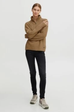 OXMO Pullover Strickpullover Saline Frauen Braun 10 OXMO Pullover Strickpullover Saline Frauen Braun -OXMO Verkaufs-Shop 1d85d9b6748676034ca159bc0222b62a