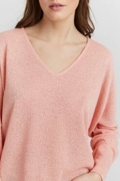 OXMO Basic Pullover Pullover Katla Frauen Rosa -OXMO Verkaufs-Shop 1f292ee5c35b4be01f5f84657f05e51f