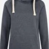 OXMO Hoodies Hoodie Julia Frauen Taubenblau