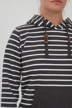 OXMO Kapuzenpullover Hoodie CARINA Frauen Grau -OXMO Verkaufs-Shop 204eae46d366b7ef10b7f8ede1326a44