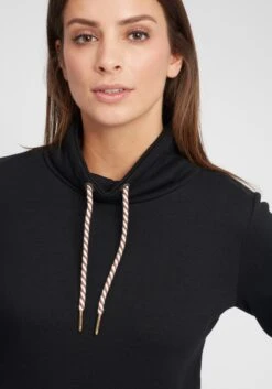 OXMO Feinstrickpullover Hoodie Vimpa Frauen Schwarz 10 OXMO Feinstrickpullover Hoodie Vimpa Frauen Schwarz -OXMO Verkaufs-Shop 2140ab9711db75cd356db6820b232fa9