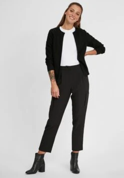 OXMO Strickjacken Strickjacke Kalotta Frauen Schwarz -OXMO Verkaufs-Shop 21c29e5b67e874c8c7136ddd1fad2cf1