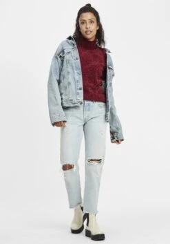 OXMO Feinstrickpullover Pullover Estella Frauen Rot 8 OXMO Feinstrickpullover Pullover Estella Frauen Rot -OXMO Verkaufs-Shop 22b68c5133c0c8efbdde2400fd4fb79d