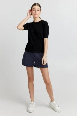 OXMO Pullover & Strick Pullover Riona Frauen Schwarz -OXMO Verkaufs-Shop 2393ea4ed48efbfd9236a7644203f863