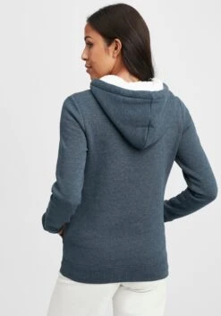 OXMO Kapuzenpullover Hoodie Binna Frauen Blau -OXMO Verkaufs-Shop 24fdb275e5acb9267e4c8e3545bf3150
