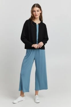 OXMO Strickjacken Cardigan KIKE Frauen Schwarz -OXMO Verkaufs-Shop 26d11074c54b8e287533bcd58c9aeb01