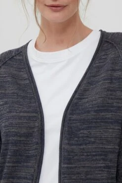 OXMO Strickjacken Strickjacke Danila Frauen Blau -OXMO Verkaufs-Shop 28ae9ca47d1dcf81b3f3ac6d58007260