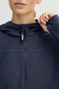 OXMO Übergangsjacken Fleecejacke Fine Frauen Blau -OXMO Verkaufs-Shop 2aa983f96e3ffd7a25cca0981d6793d4