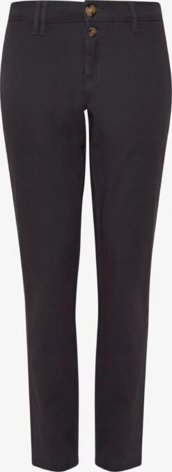 OXMO Chinos Regular Chinohose Pilar Frauen Dunkelgrau