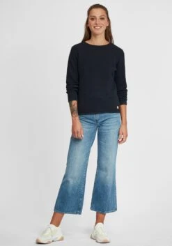 OXMO Feinstrickpullover Pullover Helen Frauen Schwarz 8 OXMO Feinstrickpullover Pullover Helen Frauen Schwarz -OXMO Verkaufs-Shop 2f8b0b7eddb09e6befa41517165f1c31