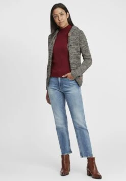 OXMO Strickjacken Strickjacke Philadelphia Frauen Grau -OXMO Verkaufs-Shop 30b2b96b7fb12aea12907b3b704c4bf8