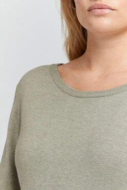 OXMO Pullover Strickpullover Edda Frauen Dunkelgrün -OXMO Verkaufs-Shop 324b9daa8565d10935c0eddd43bc55bf