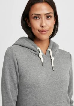 OXMO Kapuzenpullover Hoodie Binna Frauen Grau -OXMO Verkaufs-Shop 32630d96ec15c9d94270b992cdd1786a