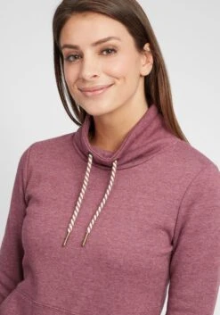 OXMO Feinstrickpullover Hoodie Vimpa Frauen Rot / Weinrot -OXMO Verkaufs-Shop 3299952f2a81bea64b6a32d87cc46739